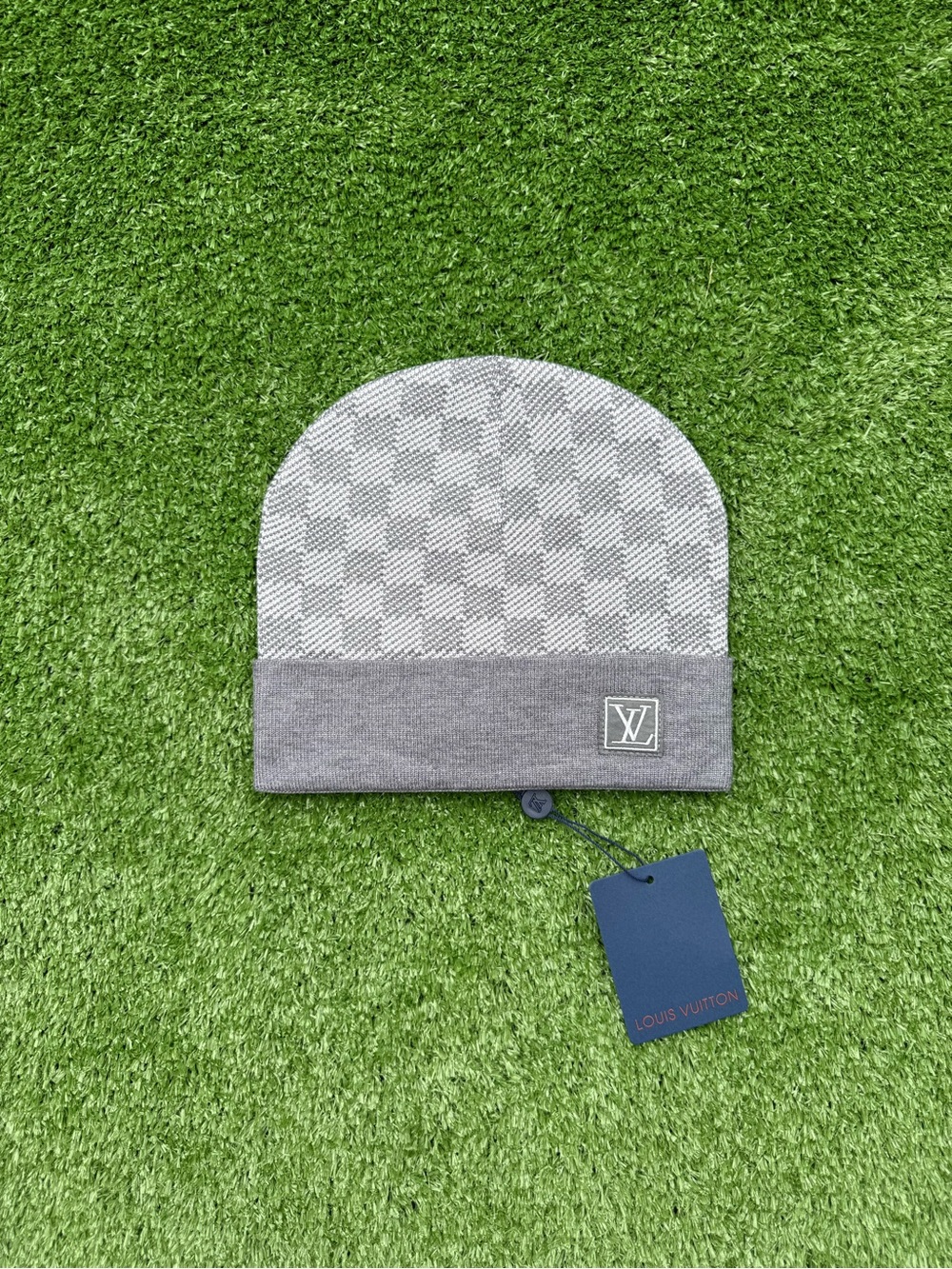 Grey LV beanie